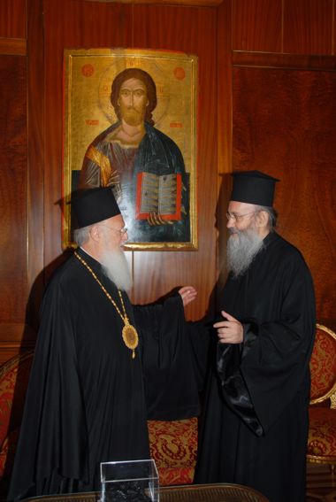 Ο Οικουμενικός Πατριάρχης κ.κ. Βαρθολομαίος στην Ναύπακτο