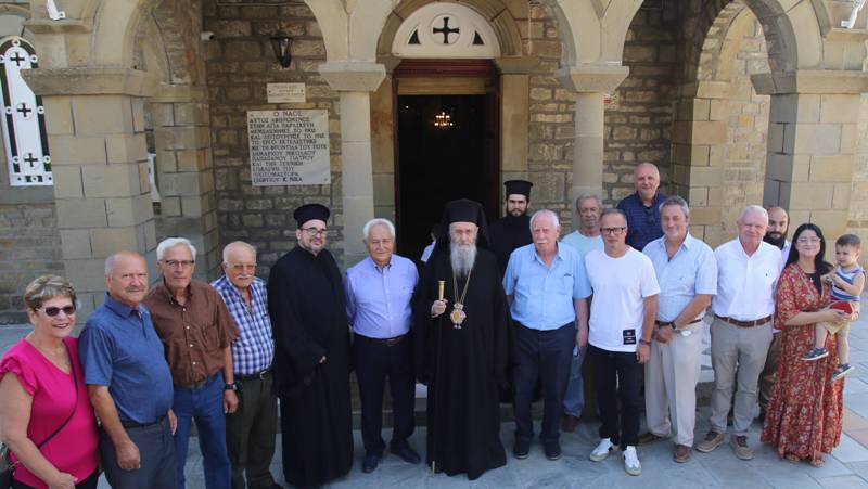 Ὁ Μητροπολίτης Ναυπάκτου στήν Ἄνω Χώρα Ναυπακτίας