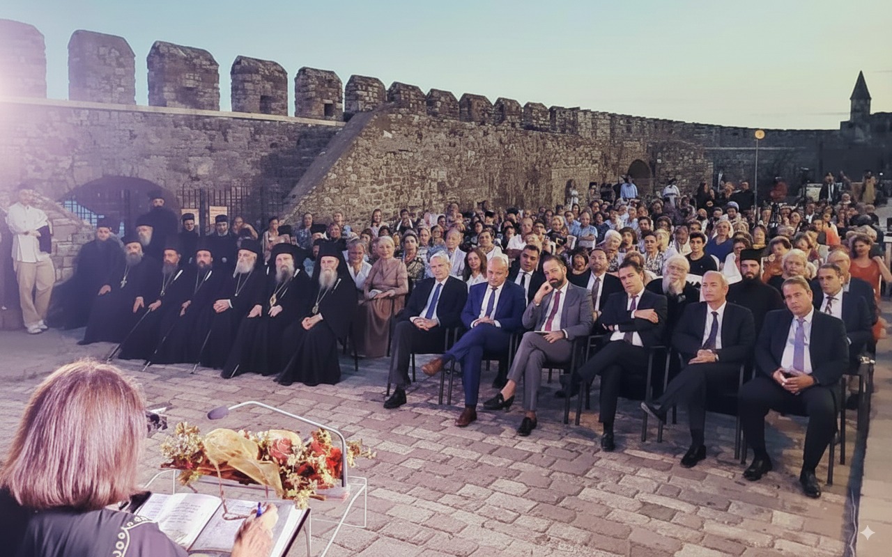 Τιμητικὴ ἐκδήλωση γιὰ τὸν Μητροπολίτη Ναυπάκτου Ἱερόθεο ἀπὸ τὸν Δῆμο Ναυπακτίας καὶ τὴν Περιφέρεια Δυτικῆς Ἑλλάδος