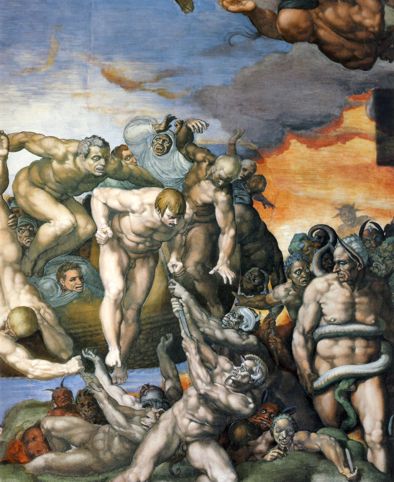 Capella Sixtina, Οἱ Κολασμένοι, Δευτέρα Παρουσία 